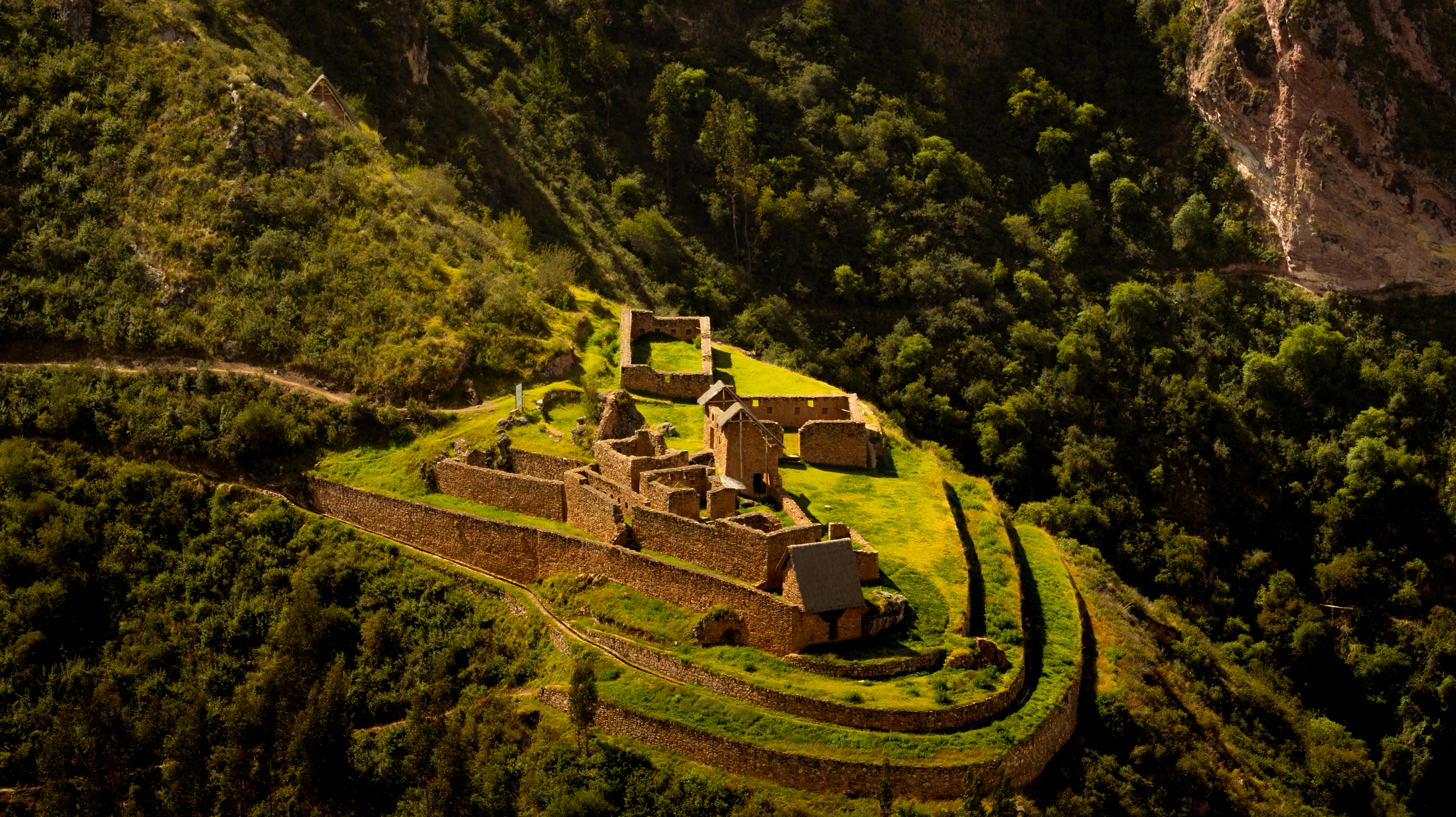 Andes mountains backdrop